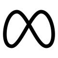 Meta icon in Basic Outline style